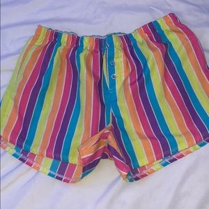 Rainbow shorts